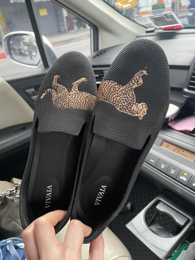 รองเท้า vivaia loafer cheetah 3