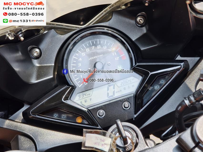 CBR 300R ABS 2017 รถบ้านแท้มือเดียวเครื่องเดิมๆ สีสวยพร้อมใช้งาน No1419 รูปที่ 6
