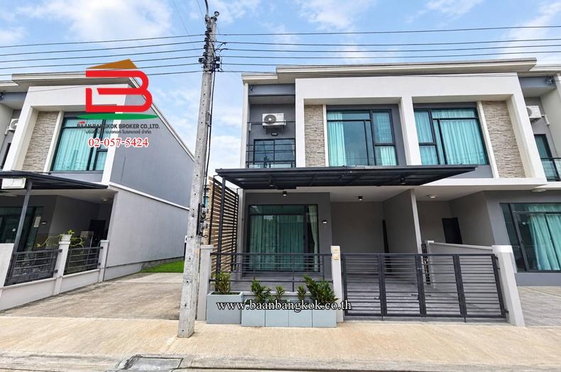 ทาวน์โฮม พลีโน่ พหลโยธิน-วัชรพล (ใกล้บิ๊กซีมินิ) เนื้อที่ 18.3 ตรว. แขวงคลองถนน เขตสายไหม 1