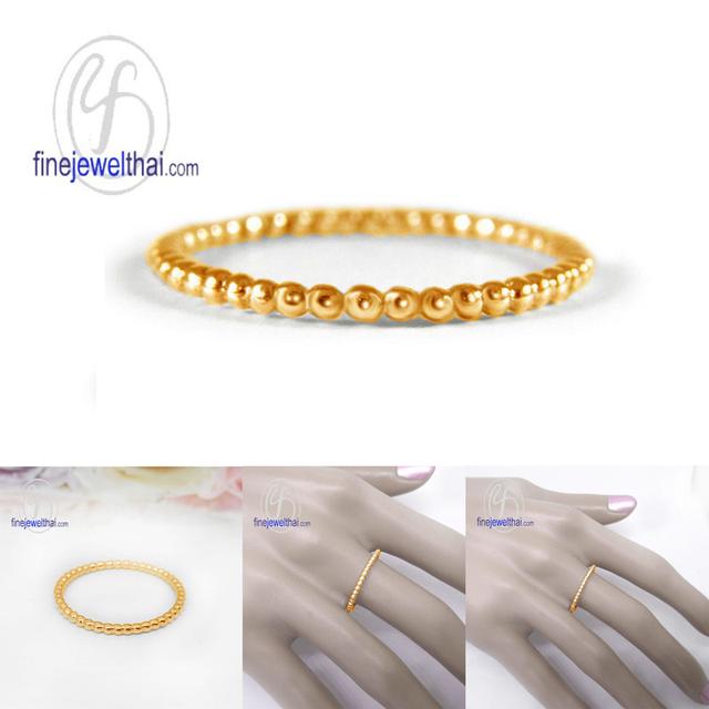Finejewelthai แหวนมินิมอล-แหวนเงินแท้-แหวนเกลี้ยง-R123700 รูปที่ 5