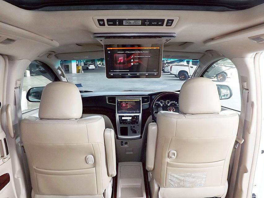 รหัสรถ KCY8045 TOYOTA VELFIRE 2.4V AUTO ปี 2008 สีขาว 13