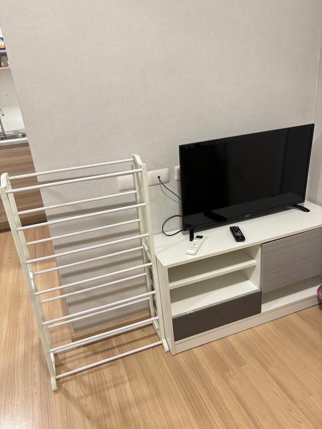 📌ขายพลัมคอนโดมิกซ์แจ้งวัฒนะ เฟส 4 ตึก E ชั้น 2 (ระเบียงเดี่ยวไม่ติดกับห้องอื่น) ขนาด 23 ตรม. เฟอร์นิเจอร์ครบ พร้อมเครื่องใช้ไฟฟ้า 4