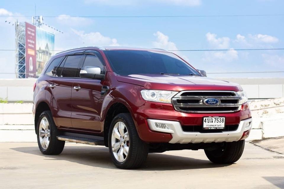 #FORD EVEREST 3.2 Titanium+ Top Sunroof 4WD 6A/T ปี 2015 รหัส WK7538 5