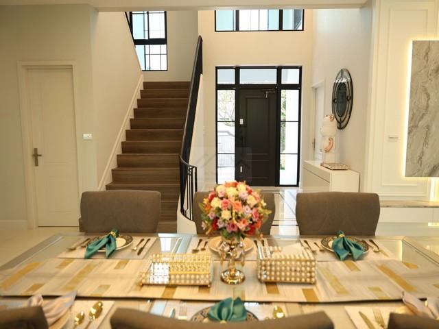 ให้เช่าบ้าน Pool Villa สุดหรู 150ตรว นันทวัน พระราม9-กรุงเทพกรีฑาตัดใหม่ แปลงมุม ติดสวน ติดสโมสร แปลงสวยสุดในโครงการ ใกล 6