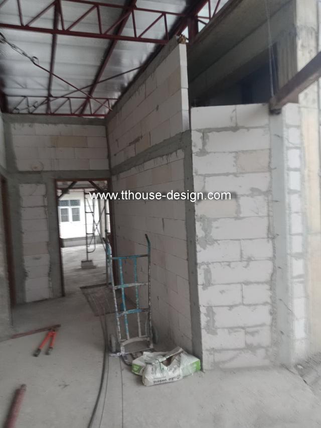 รับเหมาต่อเติม โครงหลังคา กันสาด ห้องครัว เทพื้น ปูกระเบื้อง Line dddesign23 17