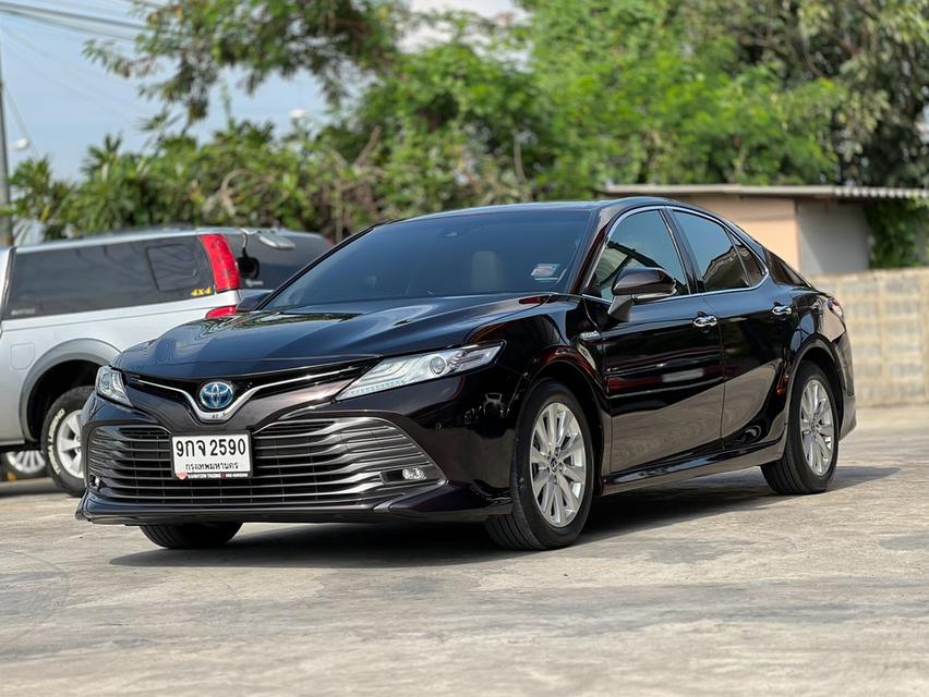 TOYOTA CAMRY, 2.5 HEV PREMIUM LUXURY ปี 2019 มือเดียวออกห้าง ไมล์แท้ 76,799km.