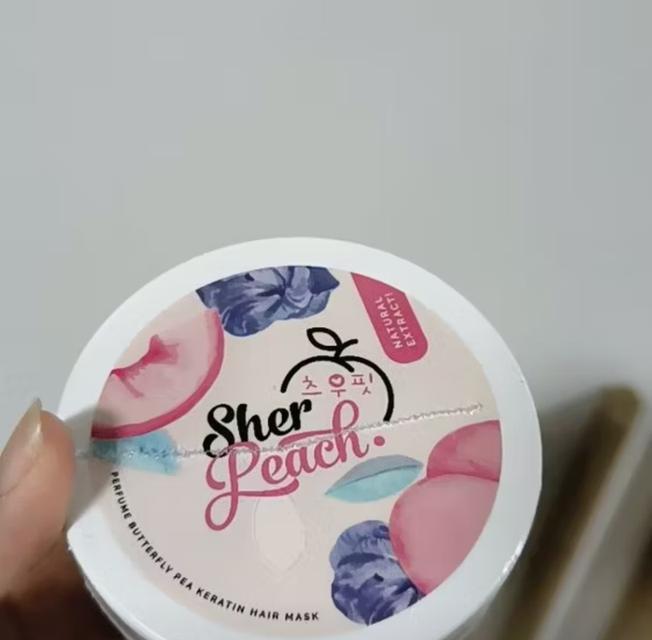 เคราตินหมักผมพีชเกาหลี Sherpeach 2