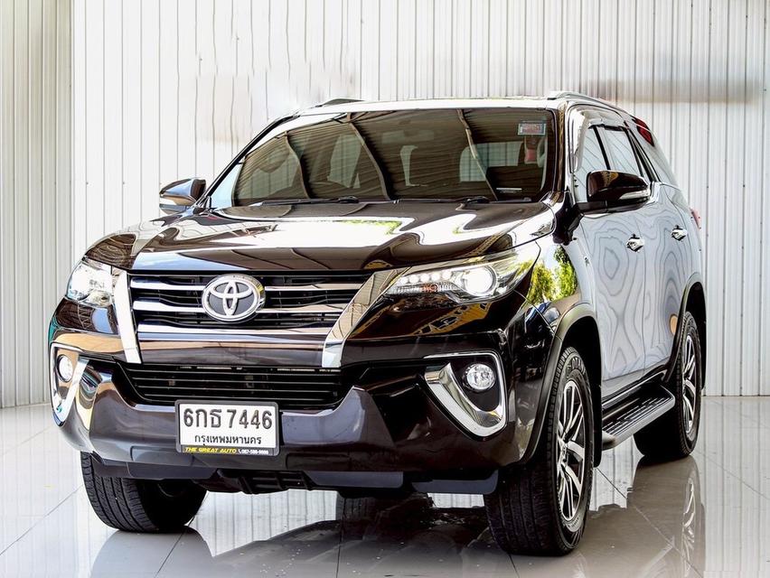 รหัสรถ BN7446 TOYOTA FORTUNER, 2.8 V 2WD ปี 2017 