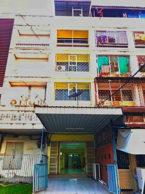 รร.ชลประทานวิทยา 600ม. ติวานนท์-ปากเกร็ด อาคารพาณิชย์ 5 ชั้นมีดาดฟ้า ปูกระเบื้องทุกชั้น 480 ตร.มสภาพดี ติดถนนติวานนท์ 3 1