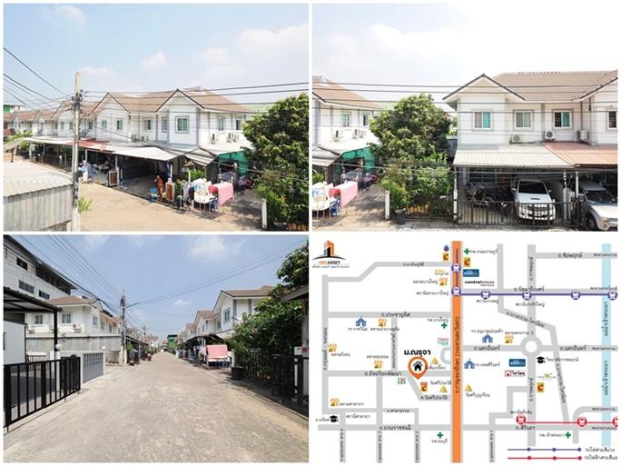 ขายราคาพิเศษ ทาวน์เฮ้าส์ ม.ณรุจา กาญจนาภิเษก - พระราม5 (แปลงมุม) ราคา 1.99 ล้าน 12