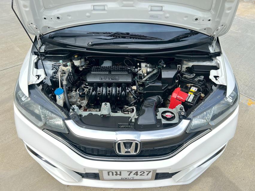 HONDA JAZZ 1.5 V เกียร์ AT ปี 2018 สีขาว มือเดียวป้ายแดง ไมล์แท้ 77,000 km รูปที่ 16