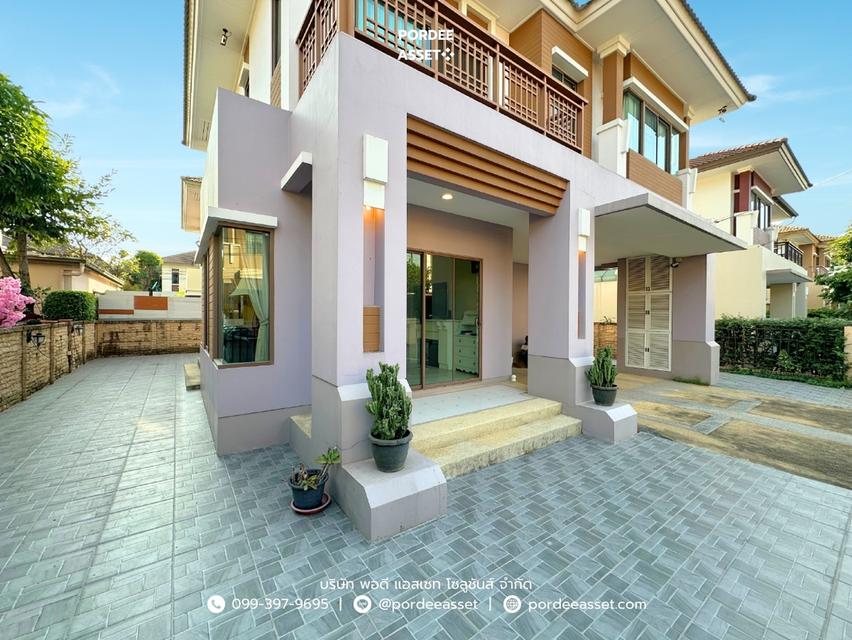 บ้านเดี่ยว บุราสิริ สนามบินน้ำ (ขนาด 56 ตร.ว.) เมืองนนทบุรี ใกล้รถไฟฟ้า MRT แยกนนทบุรี1 และ เซ็นทรัล นอร์ธวิลล์ รัตนาธิเบศร์ : Burasiri Sanambinnam 2