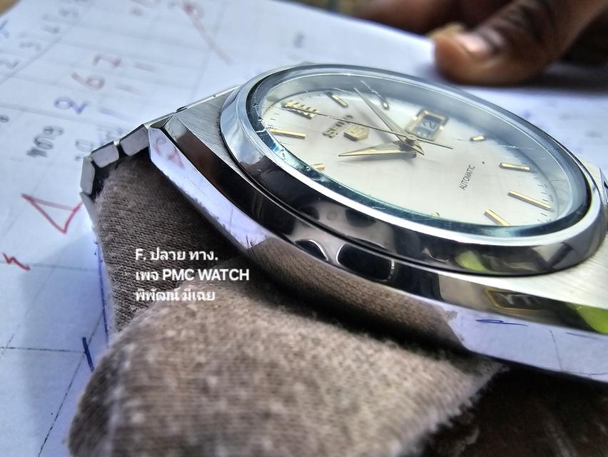 Vintage Seiko 7009-876A ข้อมือประมาน20ใส่ได้ ขนาด 37มม ระบบ ออโตเมติกเครื่อง 7009-876A หน้าปั กันน้ำได้ พร้อมใช้งาน เข็มเดินดีปกติ
