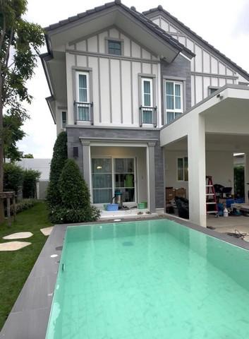 บ้านPool villa Villaggio3 ศรีนครินทร์บางนา 4 นอน full furnished ใกล้Megaบางนา พร้อมอยู่ 1