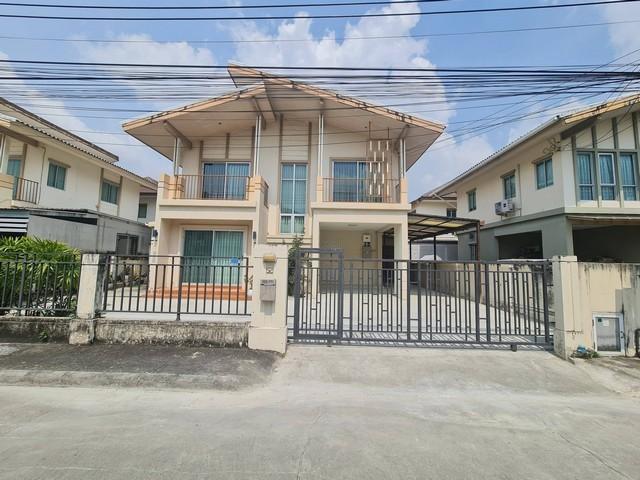 บ้านเดี่ยว 3 ห้องนอน 1 ห้องเอนกประสงค์ 2 ห้องน้ำ แอร์3 เครื่อง โครงการ พฤกษาปูริ ซอยกิ่งแก้ว37 1