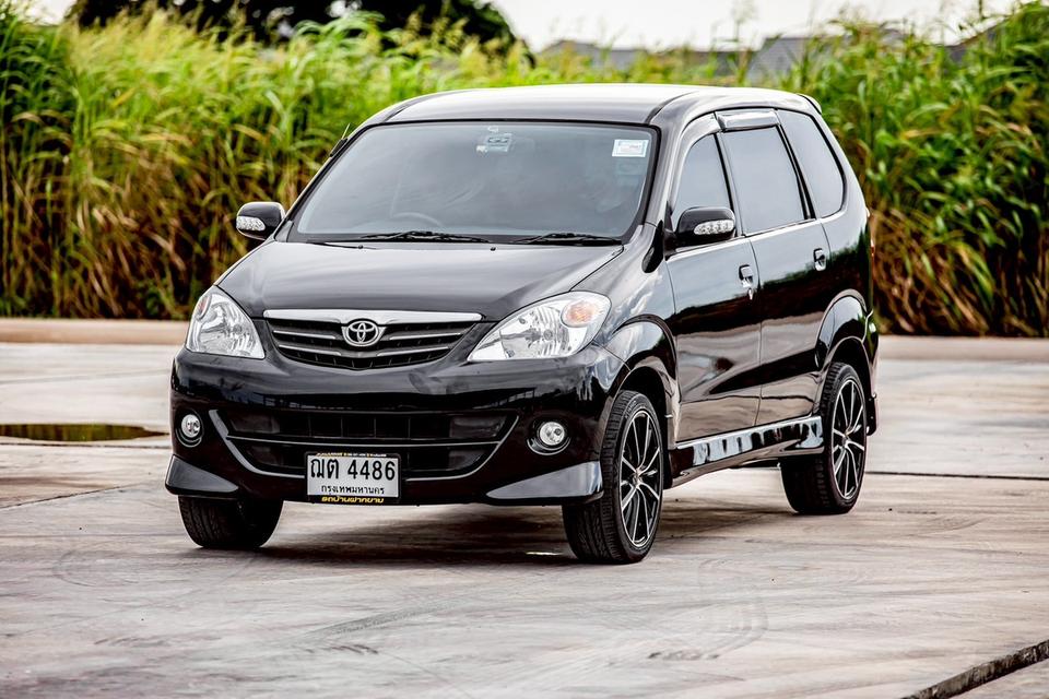 Toyota Avanza 1.5S ปี 2008 รุ่นท๊อปสุด สีดำ