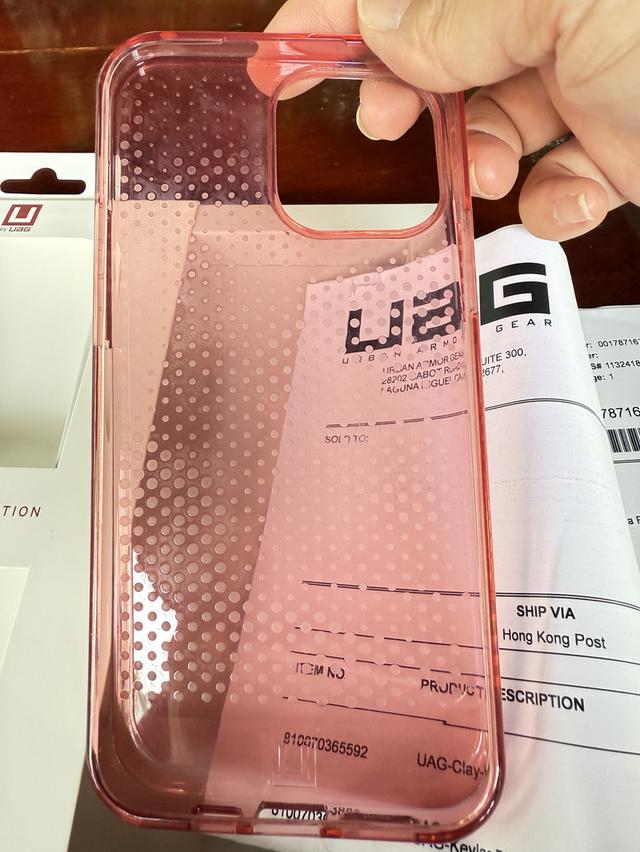 case uag สีชมพู 3