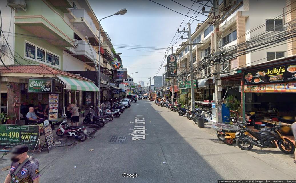 ขายที่ดินพร้อมอาคาร พัทยากลาง ซอยบัวขาว 214 ตร.ว อ.บางละมุง จ.ชลบุรี