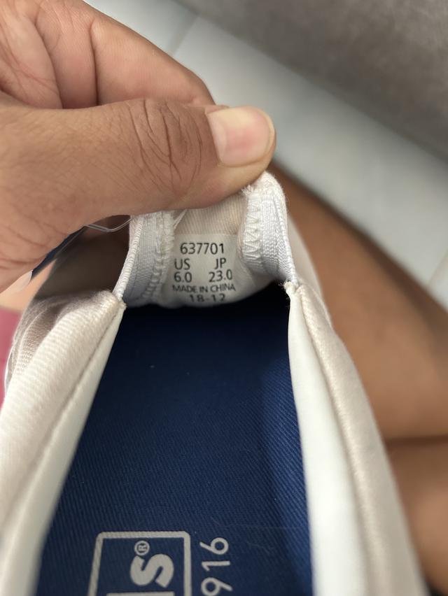 Keds White Canvas มือ 1 Size 6US รูปที่ 10