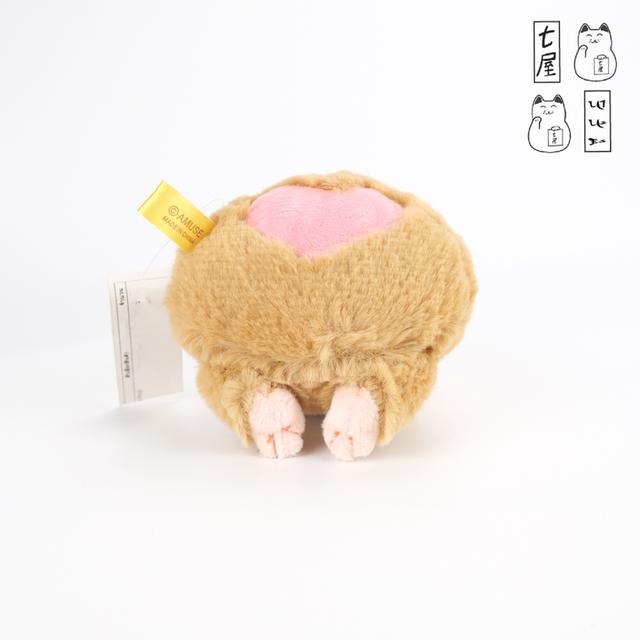 พวงกุญแจ ลิงอ้วน คินาโกะ ดังโงะ 🐒 Kinako Monkey・Saru Dango ~ AMUSE Plush Keychain ~ Mascot 10 cm 🍡 รูปที่ 8