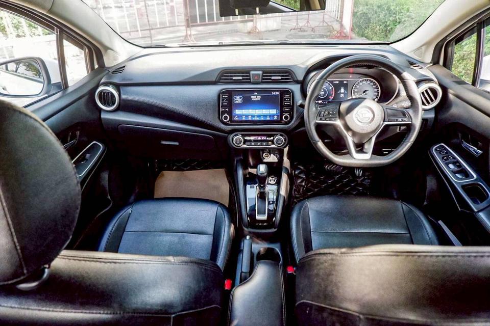 รหัสรถ QT6246 Nissan almera 1.0 VL เกียร์ Auto สีขาว ปี 2021 10