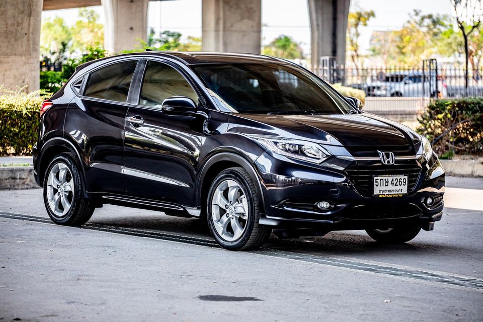 Honda Hrv 1.8E สีเทา ปี 2016 มือเดียวป้ายแดง 4