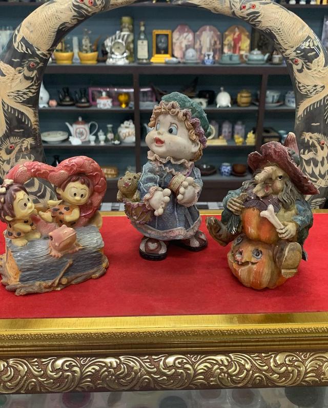 ตุ๊กตาเรซิน 3 ชิ้น