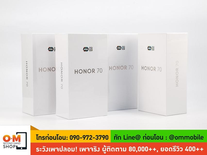 ขาย/แลก Honor70 8/256GB ศูนย์ไทย ประกันศูนย์ 26/03/2025 ใหม่มือ 1 ยังไม่แกะซีล เพียง 6,990 บาท 1