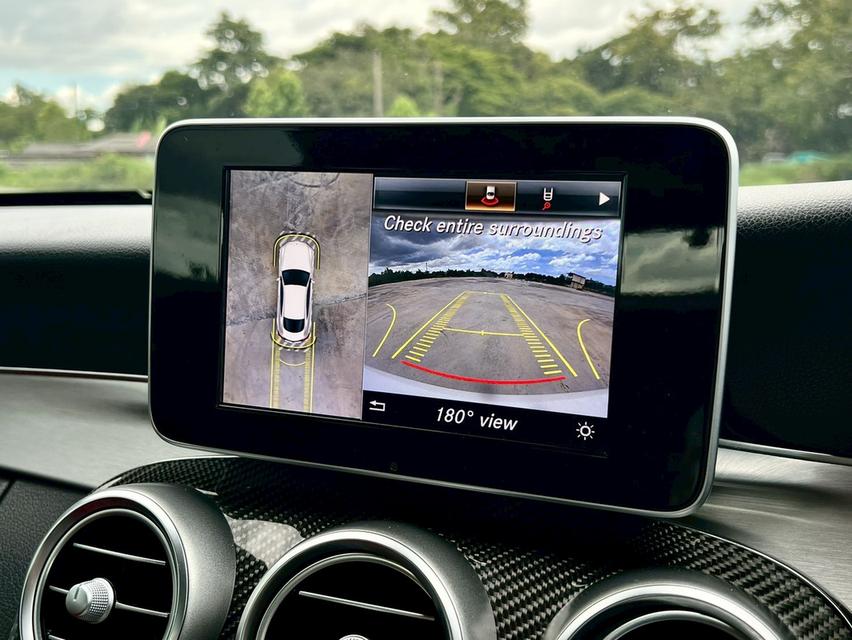 MERCEDES BENZ C250 COUPE AMG 2018 จด 2019 เป็นรถสปอร์ตหรูที่เน้นบุคลิกที่สปอร์ตและโฉบเฉี่ยว รูปที่ 12