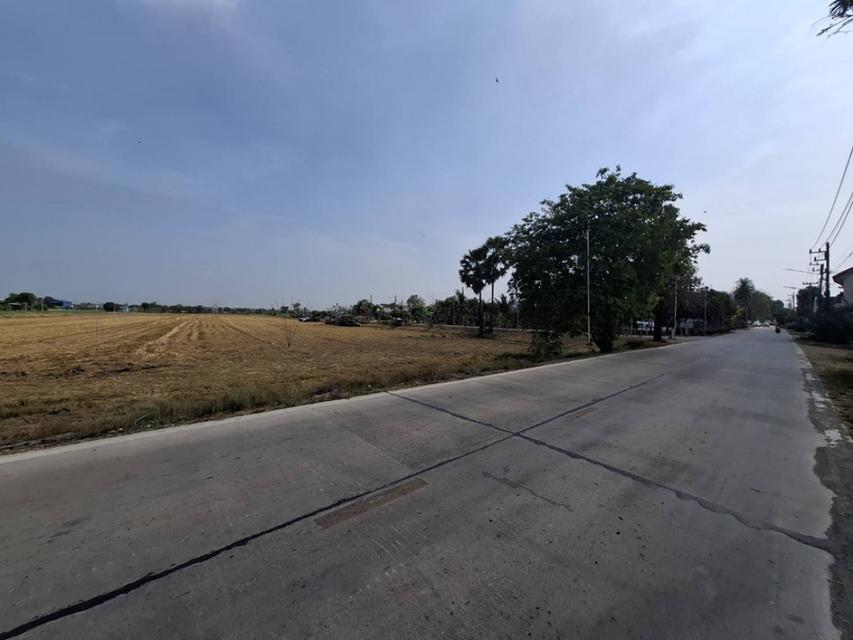 ขายที่ดิน 19 ไร่เศษ ต.บางหลวง เมืองปทุมธานี แปลงสี่เหลี่ยมสวย ติดถนนหน้าหลัง ใกล้ราชพฤกษ์ตัดใหม่-กาญจนาฯ ราคาพิเศษ เหมาะ 4