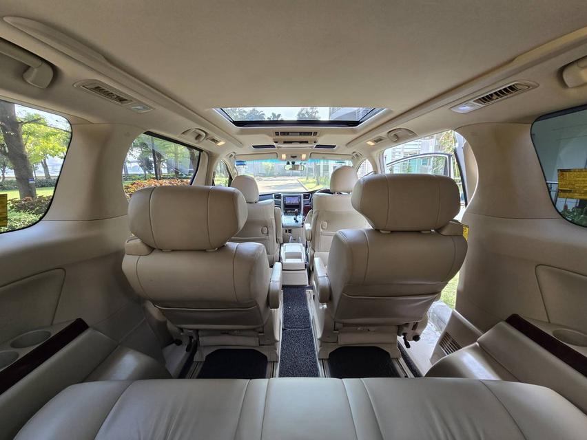 ไมล์แท้ 120,000 กม. Toyota #Alphard 2.4 V ท๊อปสุด sunroof Minorchange 5