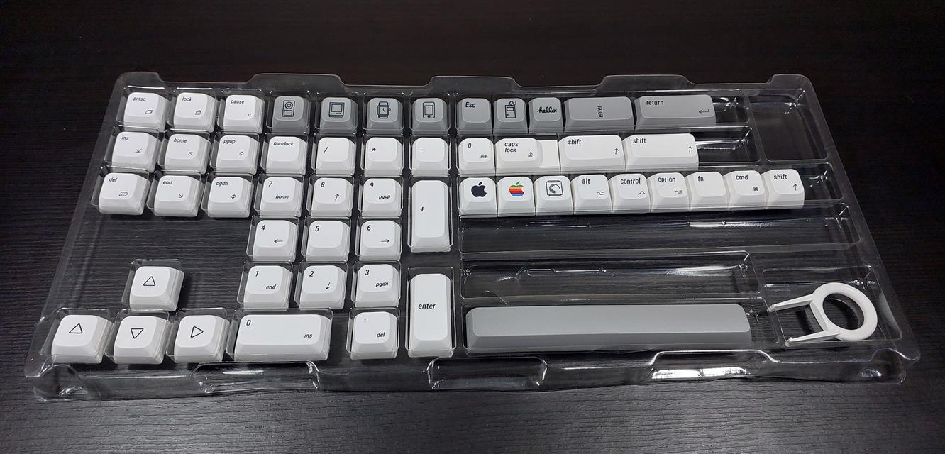 คีย์แคปภาษาไทย-EN Apple style XDA Profile PBT 4