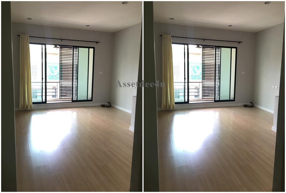 AT585 ให้เช่าทาวน์โฮม 3 ชั้นหลังริม ซิกเนเจอร์ วัชรพล ติดเพลินนารี่ มอลล์ บ้านเปล่า ไม่มีเฟอร์ฯ