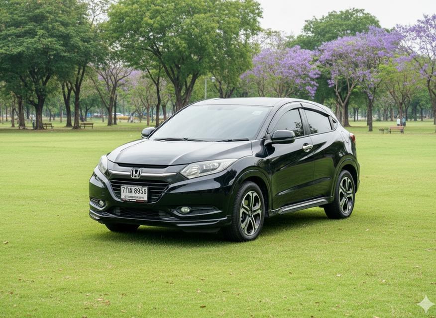 🔥ฟรีดาวน์ รถสวยมือเดียว ขับดีมาก Honda HR-V 1.8 E Limited AT ปี 2018