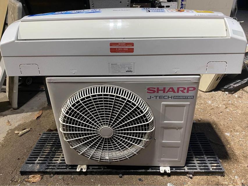 แอร์มือสองสภาพนางฟ้า 99% ยี่ห้อ #SHARP INVERTER ขนาด 12,000 บีทียู 4