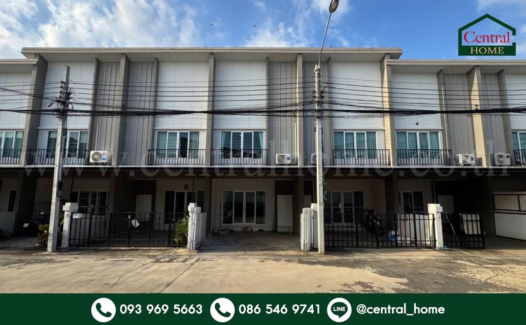 ให้เช่า ทาวน์โฮม เฌอ วัชรพล ออเงิน สายไหม  บ้านกว้างฟังก์ชั่นบ้านเดี่ยว 1