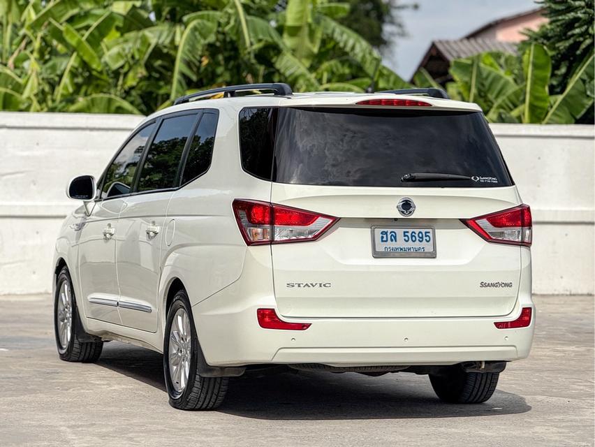 รหัสรถ WRT5695 2014 Ssangyong NEW Stavic โฉมใหม่ รุ่นท๊อป ฟูลออฟชั่น