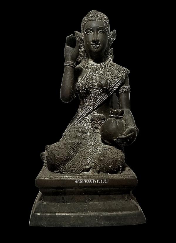 พระบูชาแม่นางกวัก จีวรดอก ยุครัตนโกสินทร์