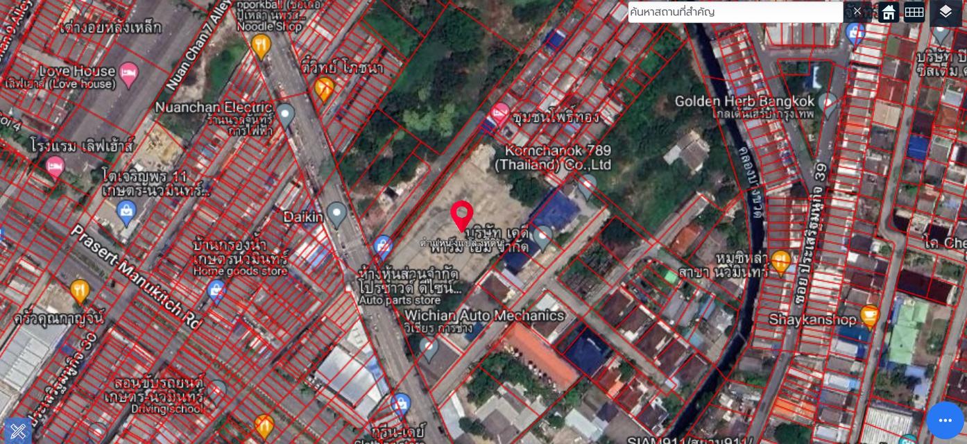 ขายที่ดินติดถนนนวลจันทร์ เนื้อที่ 3 ไร่ 2 งาน (โซนเกษตร-นวมินทร์ รามอินทรา ใกล้เลียบด่วน) 2