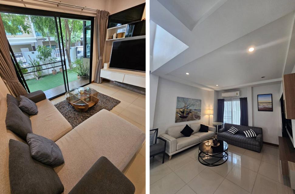 บ้านเดี่ยว Villa​ Arcadia Srinakarin 72 ตร.วา 4 นอน 3 น้ำ 3 ที่จอดรถ​ 1 ห้องเอนกประสงค์​ 1 ห้องเมด ตกแต่งครบ 3