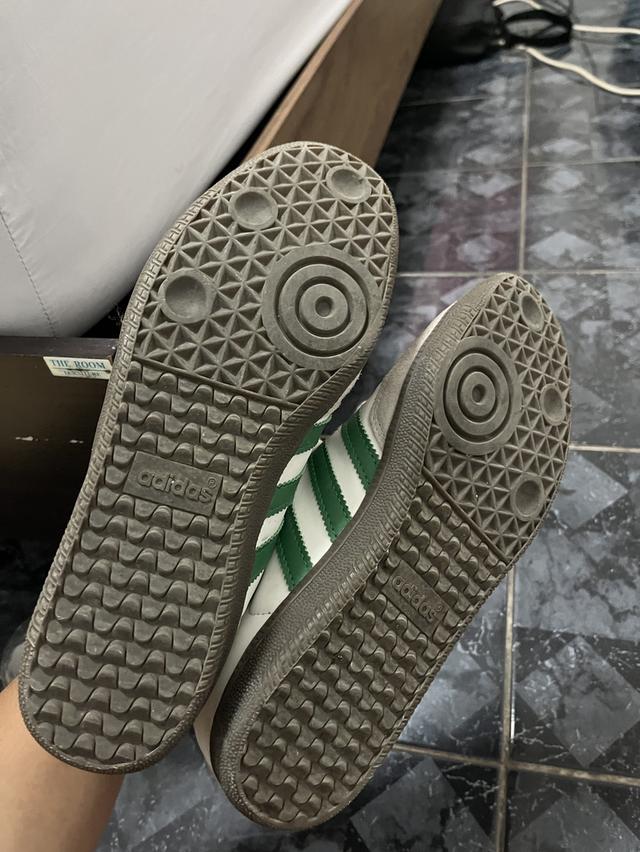 Adidas samba og white green   8