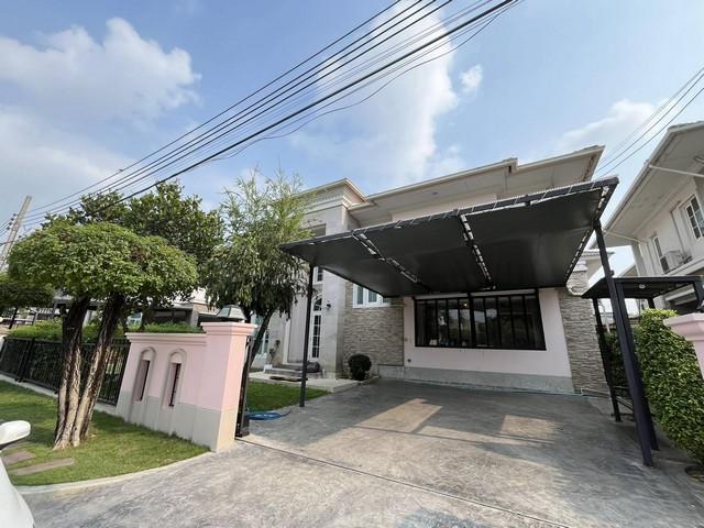 For Rent บ้านเดี่ยว หมู่บ้าน Casa Grand (พุทธมลฑลสาย 1 )เนื้อที่ 89 ตรว. พื้นที่ใช้สอยประมาน 300 ตรม. หน้าบ้านหันทิศเหนือ 3 ห้องนอน