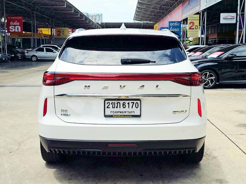 รหัสรถ SEZ6170 #Haval H6 Hev Pro เกียร์ ออโต้ เบนซิน+ไฟฟ้า สีขาว ปี 2022 6