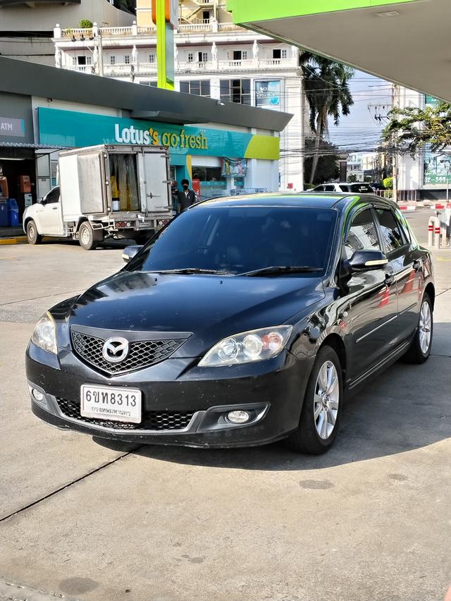 รถยนต์ Mazda 3 รุ่น 5ประตู ปี 2008 รถ 2มือ ไมล์186,000 ขับดีมาก ไม่ต้องทำอะไรเลย แค่สีภายนอกไม่ค่อยสวย มาทดลองขับได้ ราคา 83,000 บาท095-5496225 2