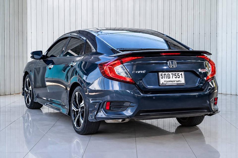 HONDA CIVIC, 1.5 TURBO RS ปี 2017 สีนำ้เงิน โฉม FC-FK ปี16-21 รูปที่ 8