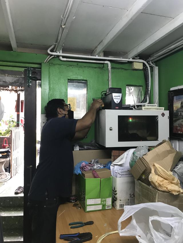 ช่างเดินสายแลนช่างเดินสายไฟช่างเดินสายโทรศัพท์บางกะปิ รูปที่ 8