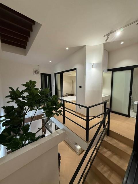 PP538 ขายทาวน์เฮ้าส์ 2 ชั้น ย่านลาดพร้าว 41 ซอยภาวนา สไตล์ Modern Minimal ใกล้รถไฟฟ้า MRT ภาวนา 8