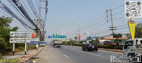 ขาย/เช่า ที่ดินอุตสาหกรรม สีม่วงแท้ 100 % พร้อมคลังสินค้าและสำนักงาน บนที่ดิน 13 ไร่เศษ ใกล้ถนนเศรษฐกิจไม่ถึง 1 กิโล ถนนกว้างตลอดทาง - KK1712S 7
