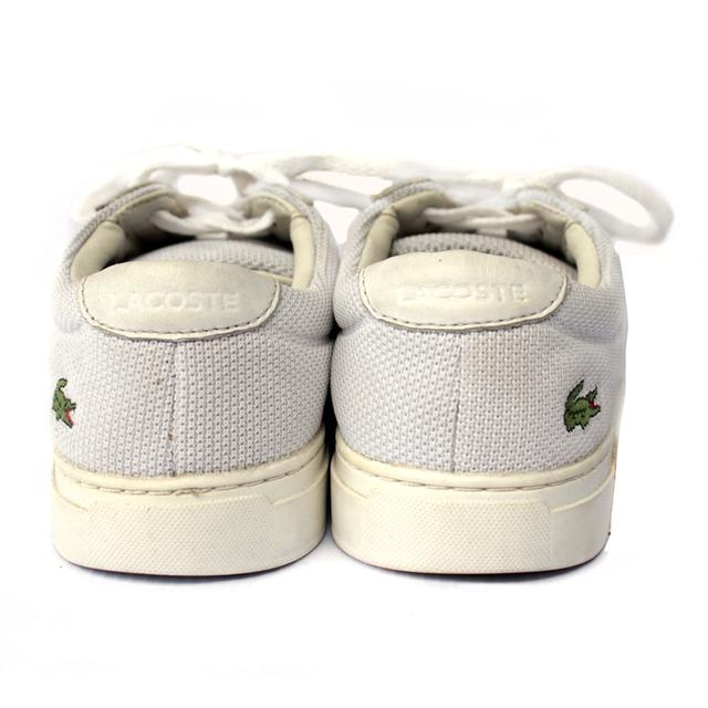 LACOSTE รองเท้าผ้าใบมือสอง สภาพงามๆ จัดส่งฟรี!!! เก็บปลายทาง
