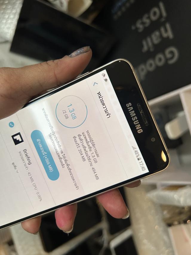 Samsung A5(6) จอ5.2นิ้ว 4G 2ซิม Rom16 Ram2 ใช้งานปกติ ได้ทุกซิม 3